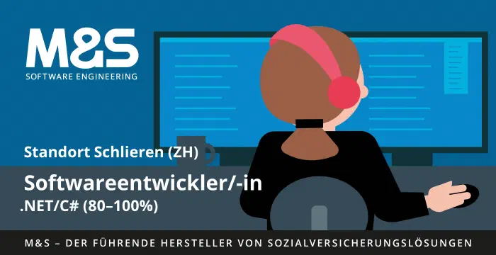 Softwareentwickler/-in .NET/C# (80-100%)